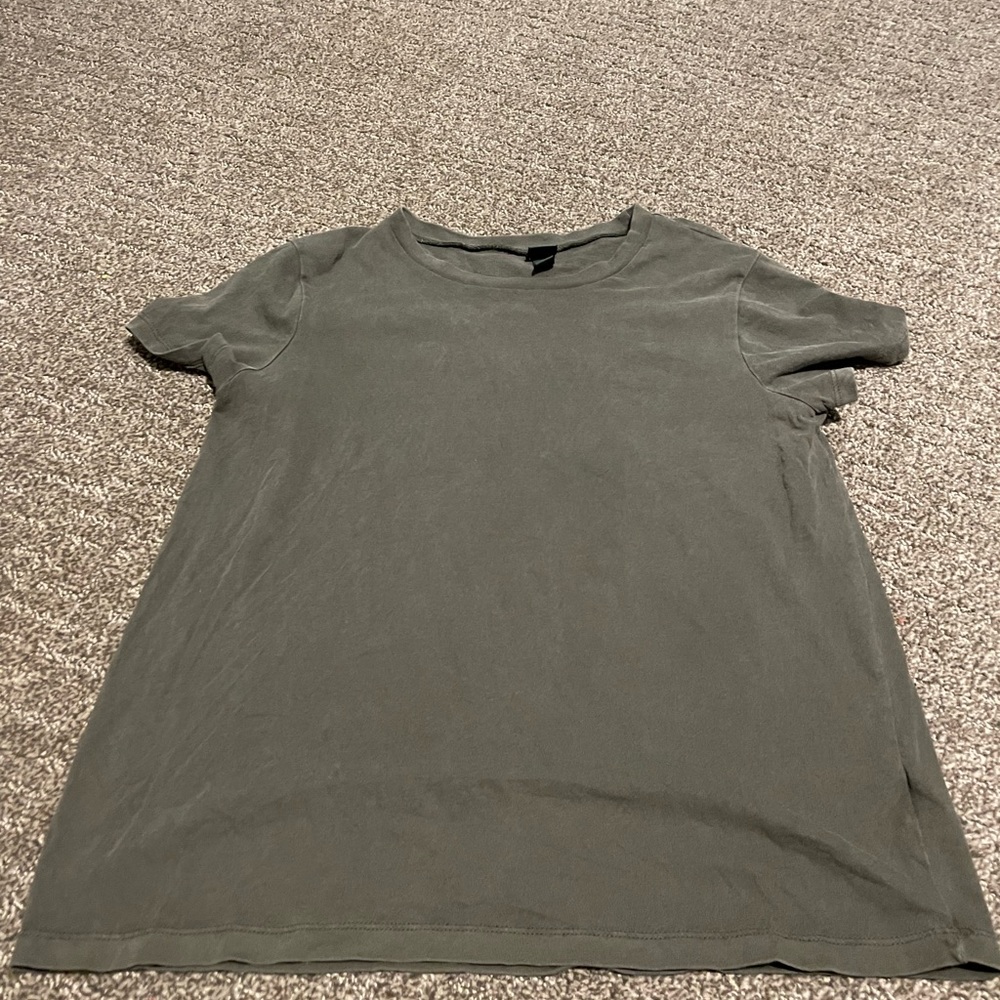 Green shirt